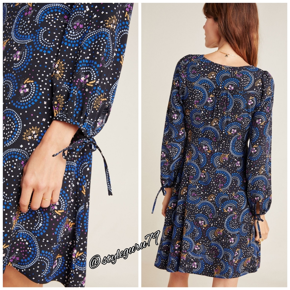 NWT, Anthropologie, Maeve Gianna Tunic Dress - Picture 2 of 3